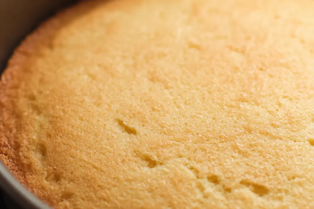 Easy Pineapple Upside Down Cake 7 arranging pineapple for upside down cake
