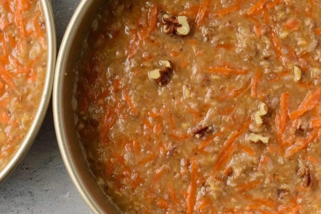 baking sourdough carrot cake