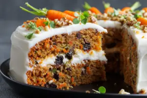 Sourdough Carrot Cake with Cream Cheese Frosting