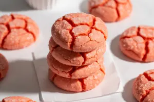 Sourdough Strawberry Sugar Cookies