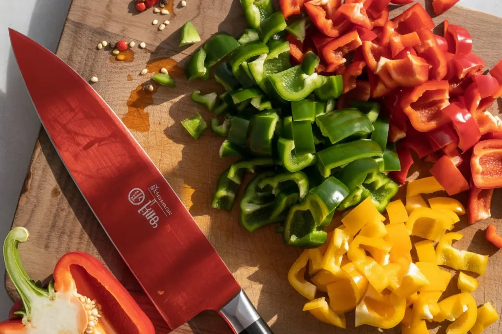 cooking stuffed pepper soup ground beef step