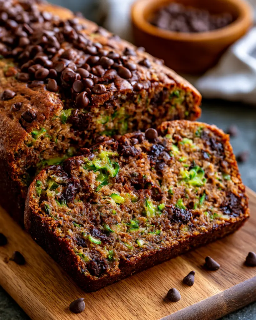 Easy sourdough zucchini bread (Quick Leaf Recipe) 7 Chocolate Chip Zucchini Leaf