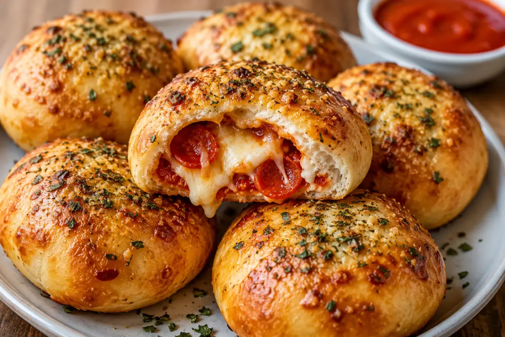 Classic Pepperoni Pizza Pockets