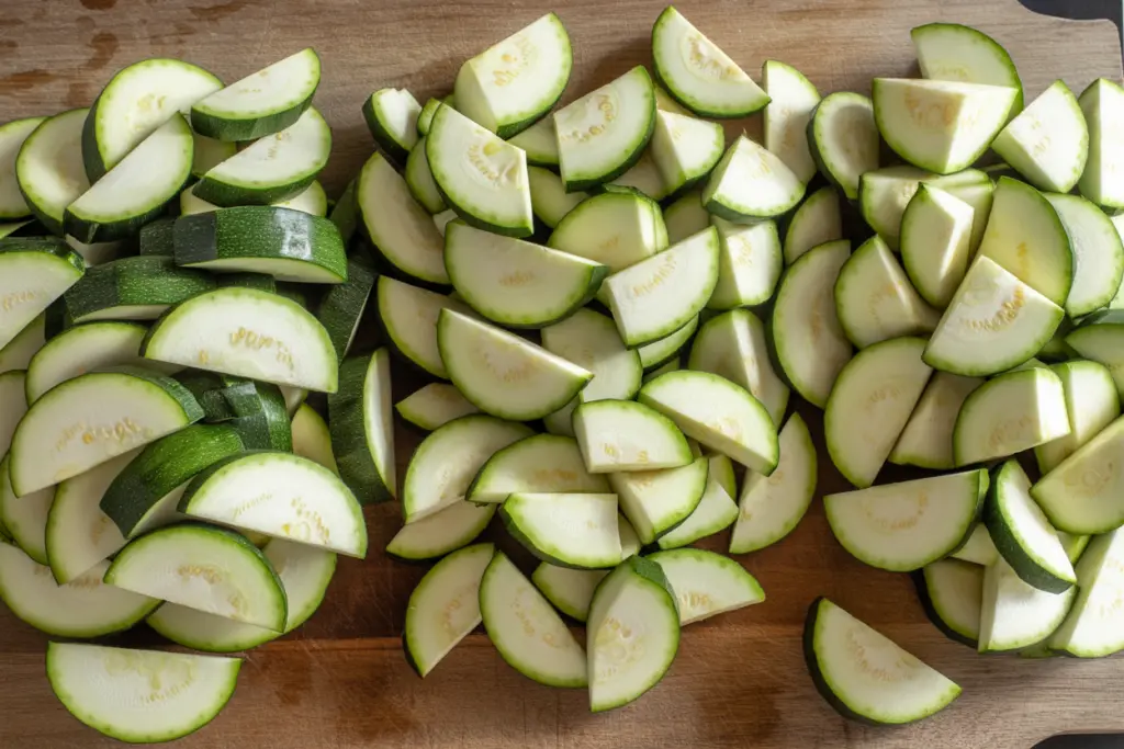 How to Cut Zucchini for the Best Texture