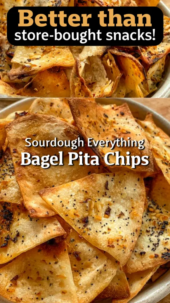 Everything Bagel Pita Chips