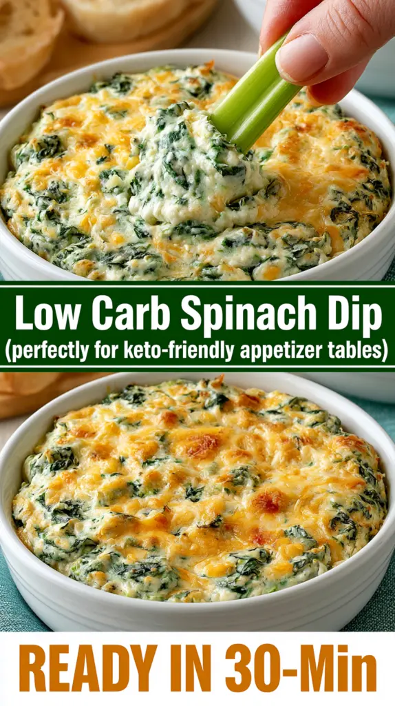 Low Carb Spinach Dip