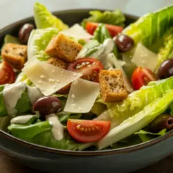 Mega Italian Salad with Olive Garden Dressing Recipe card