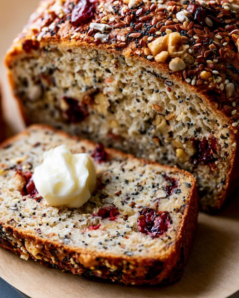 Nutty Cranberry Loaf
