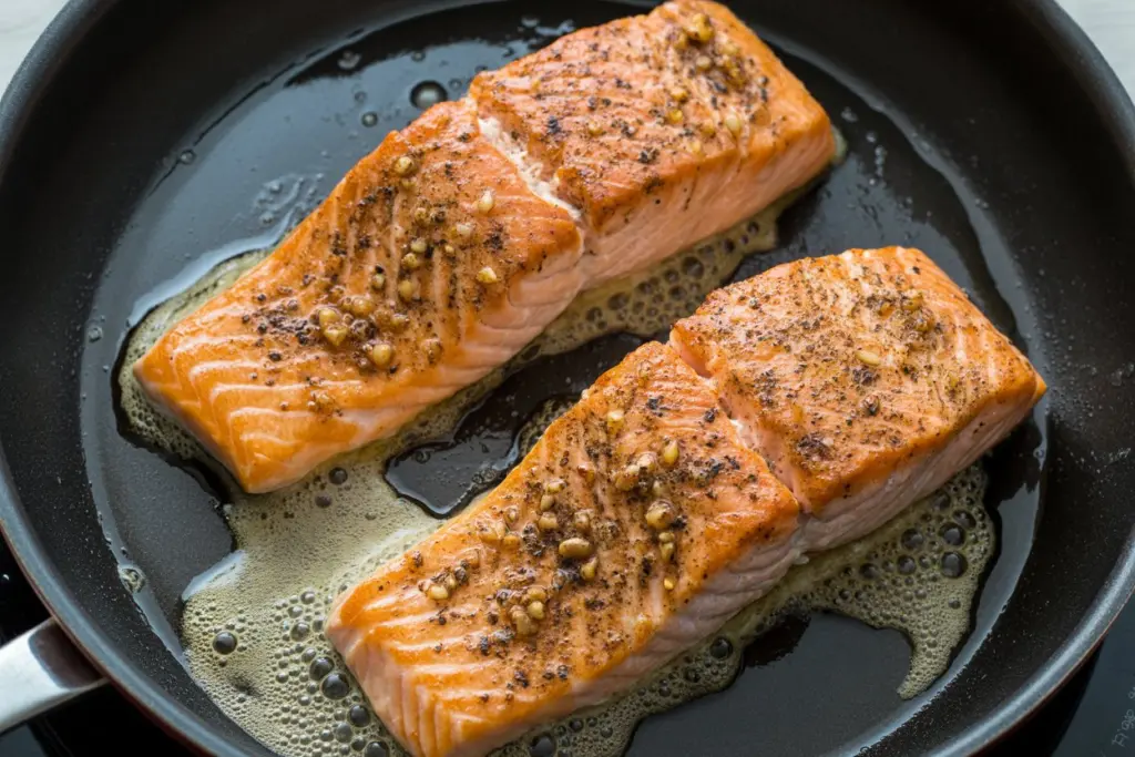 cooking salmon for salmon salad recipe