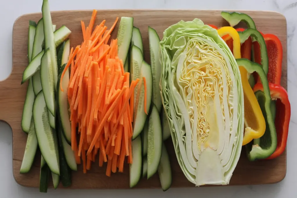 Preparing the Vegetables