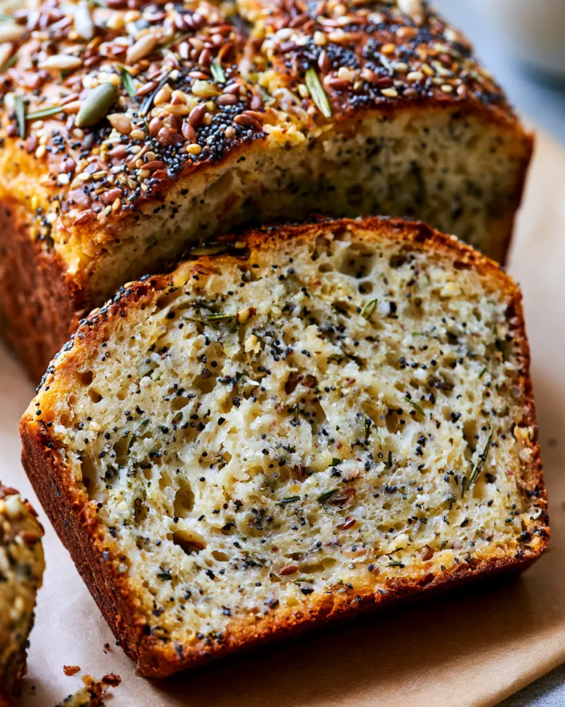 Seedy Sourdough Breakfast Bread 8 Herb Seedy Sourdough Bread