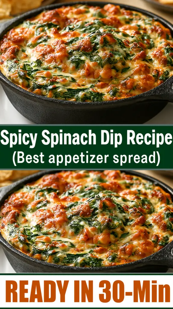 Spicy Spinach Dip