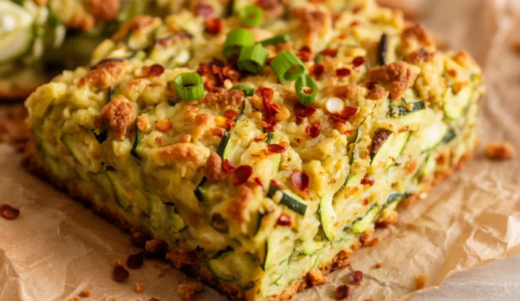 Easy Sourdough Zucchini Bars recipe 6 Spicy sourdough zucchini bars