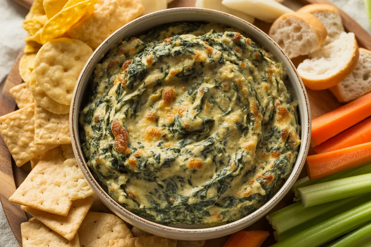 4 Ingredient Spinach Dip Recipe