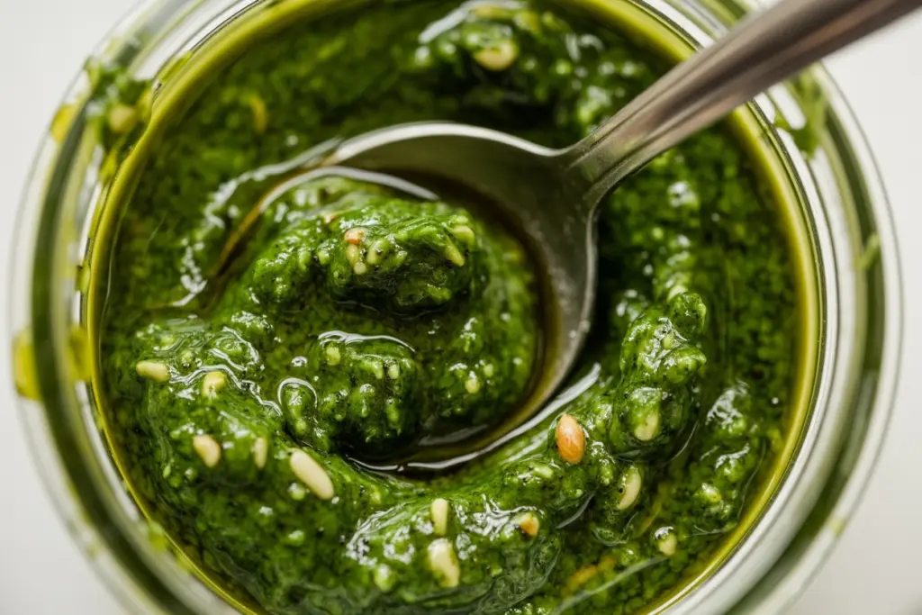 Homemade Basil Pesto recipe