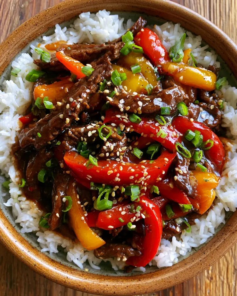 Easy Chinese Beef Stir Fry Recipe 6 served chinese beef stir fry with rice