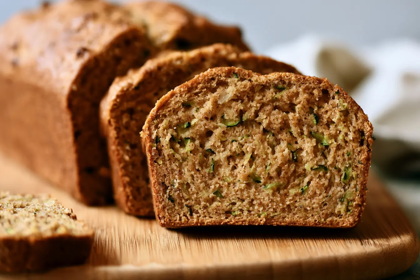 Easy sourdough zucchini bread (Quick Leaf Recipe)
