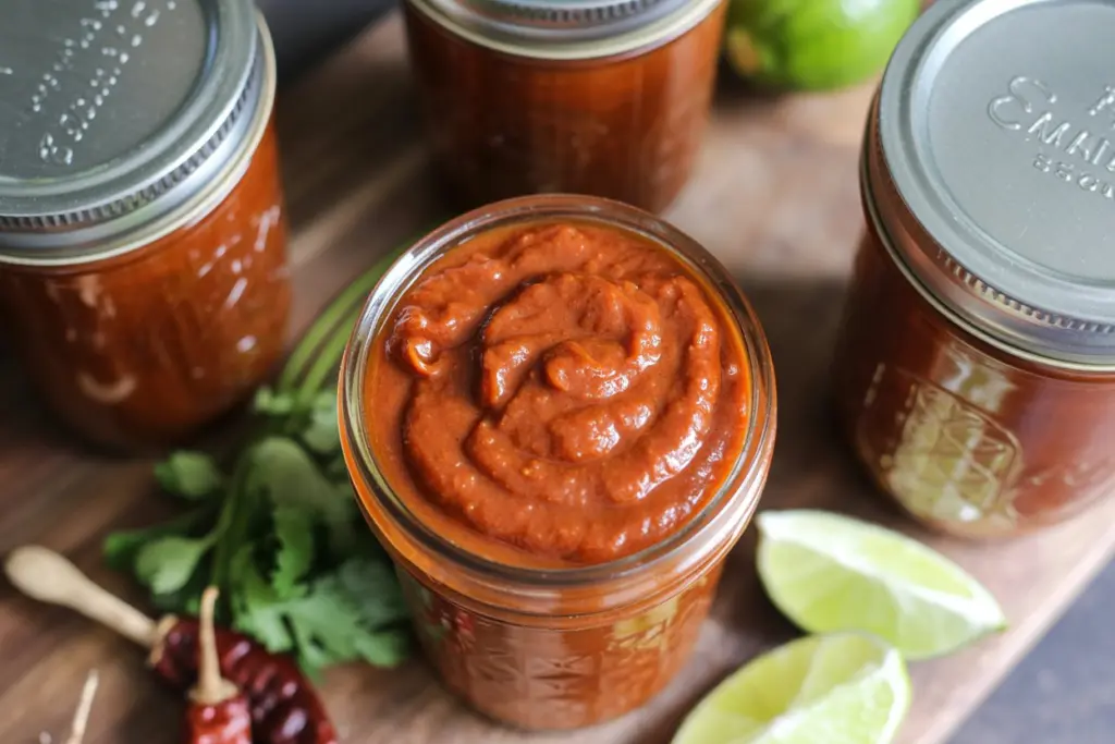 storage of a taco sauce