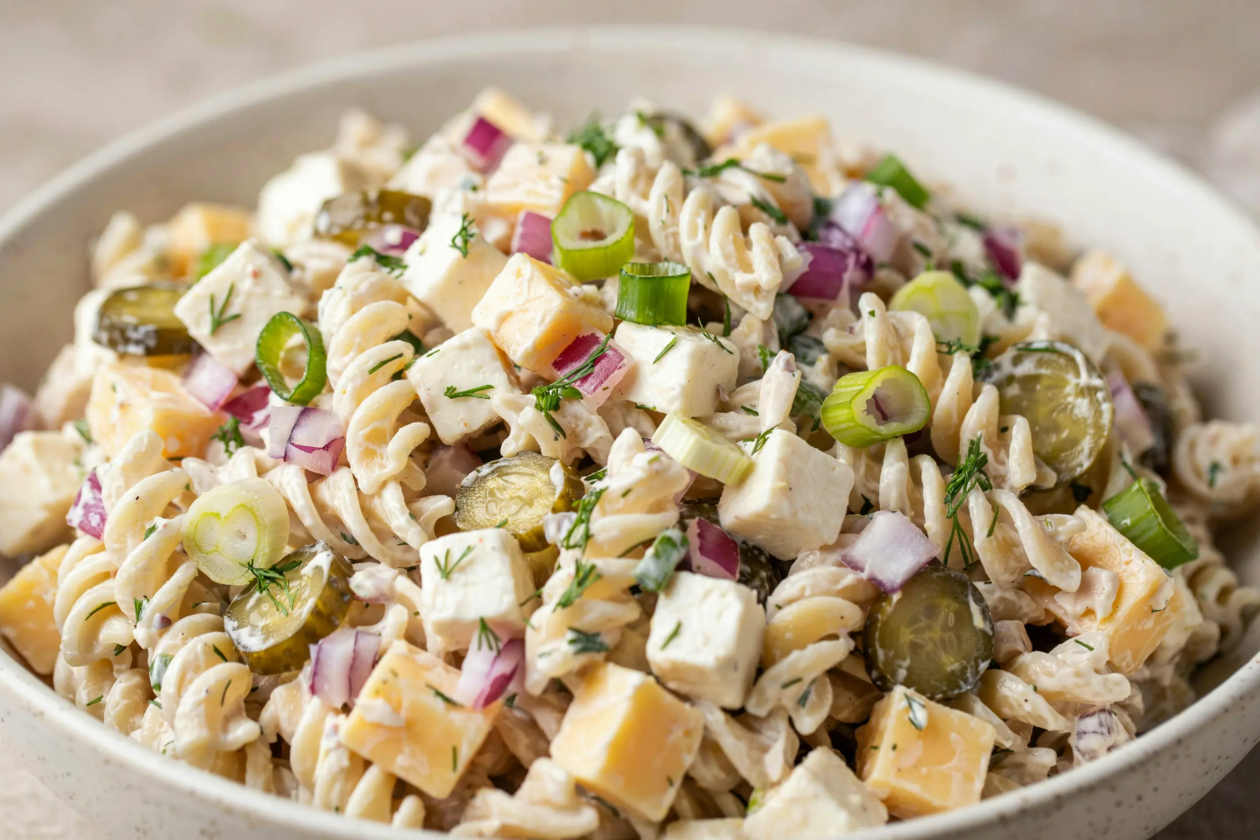 Best Dill Pickle Pasta Salad Recipe