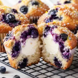 Blueberry Lemon Cream Cheese Muffins Recipe 9 Blueberry Lemon Cream Cheese Muffins recipe card