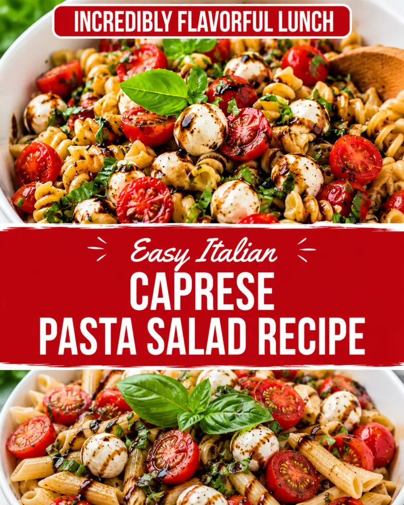 5-Ingredient Fresh Tomato Caprese Salad Recipe 9 Caprese Pasta Salad