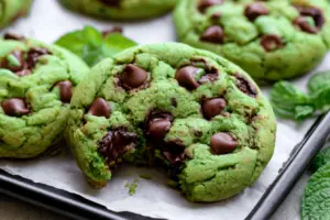 Easy Chocolate Chip Mint Cookies Recipe