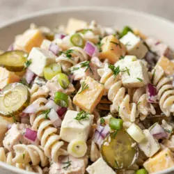 Best Dill Pickle Pasta Salad Recipe 5 Dill Pickle Pasta Salad recipe card