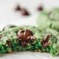 Easy Chocolate Chip Mint Cookies Recipe 8 Easy Chocolate Chip Mint Cookies Recipe card