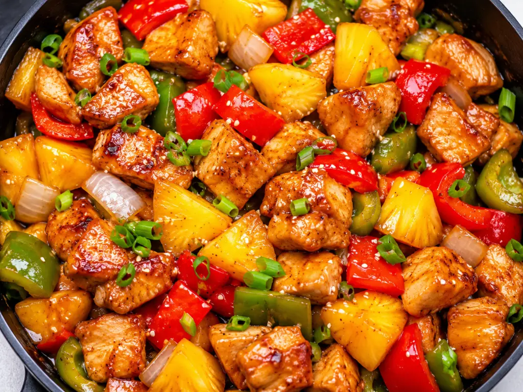 Hawaiian Chicken Stir Fry