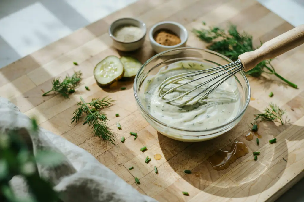 How to make pickled ranch dressing