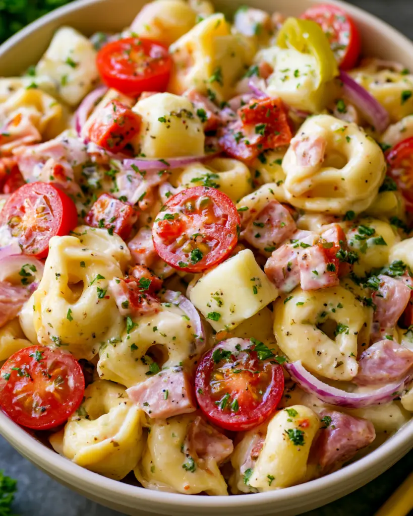 Italian Loaded Grinder Salad Recipe 4 Italian Grinder Tortellini Salad