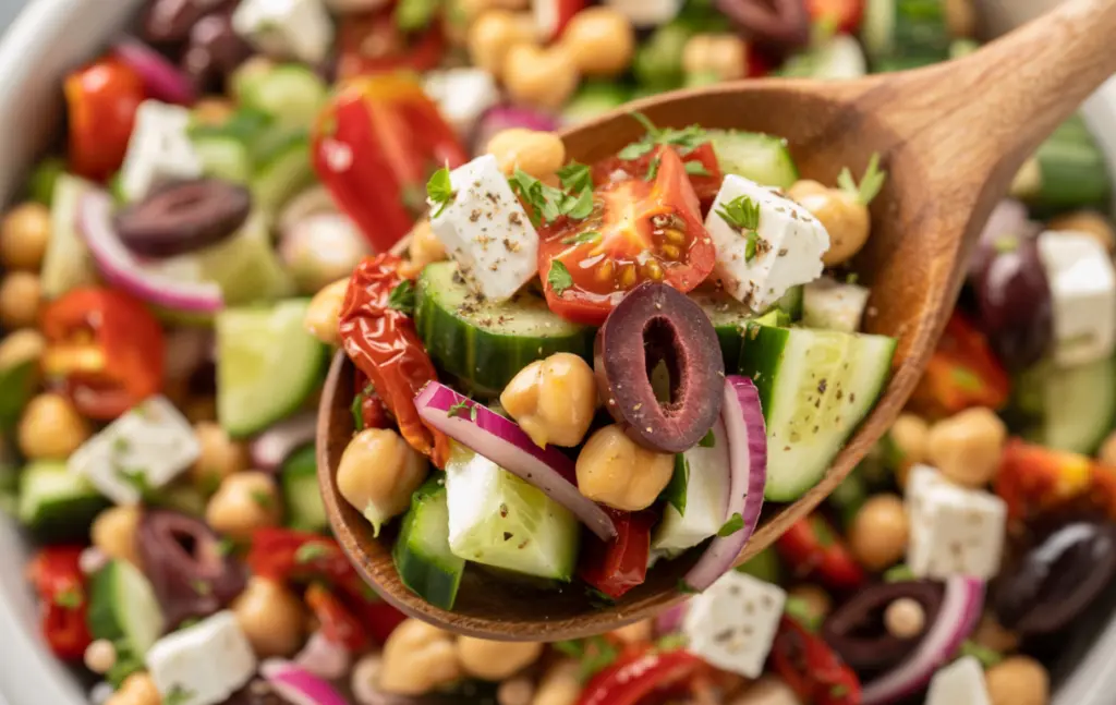 Mediterranean Chickpea Salad