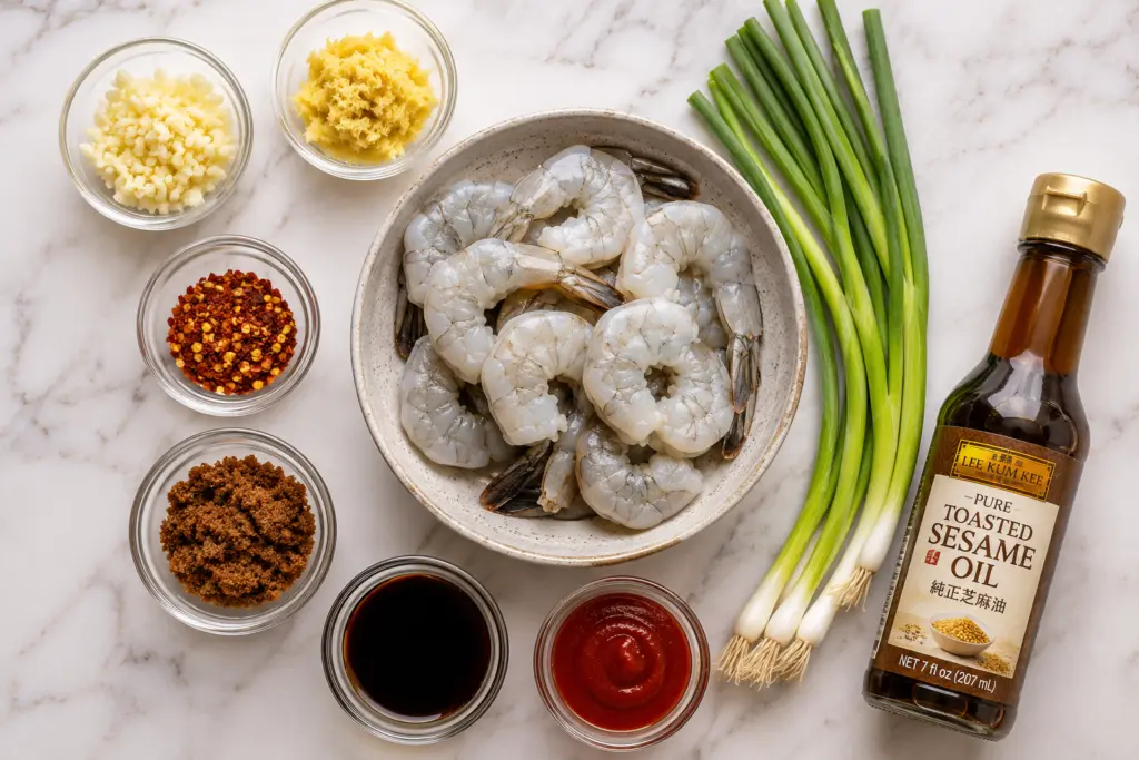 Asian Chilli Garlic Prawns Recipe 2 Ingredients for Asian Chilli Garlic Prawns