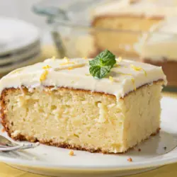 Sourdough Lemonade Cake recipe card