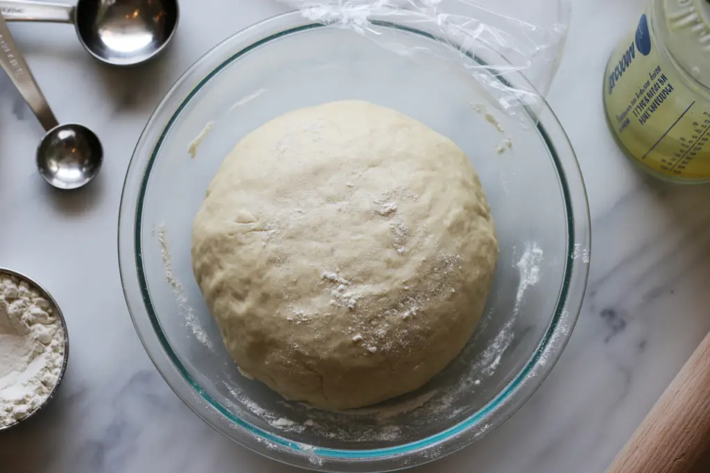 sourdough discard peach crumb pie Crust dough 