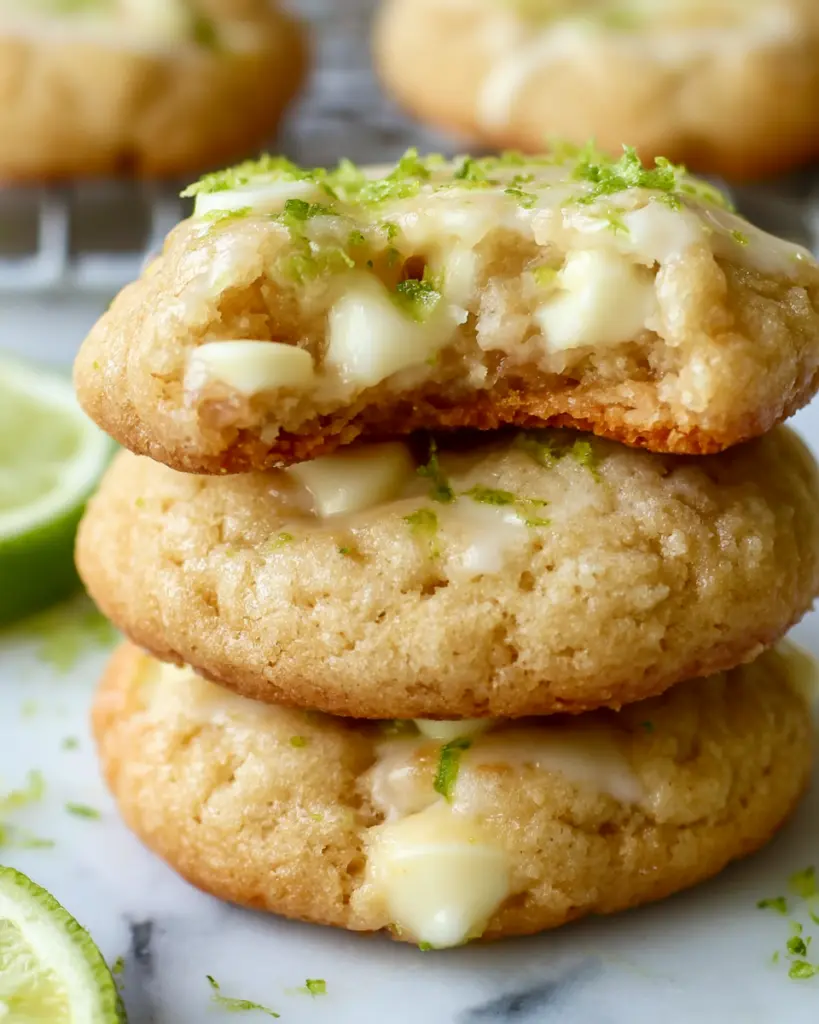 Sourdough Key Lime Cookies 6 Sourdough White Chocolate Key Lime Cookies