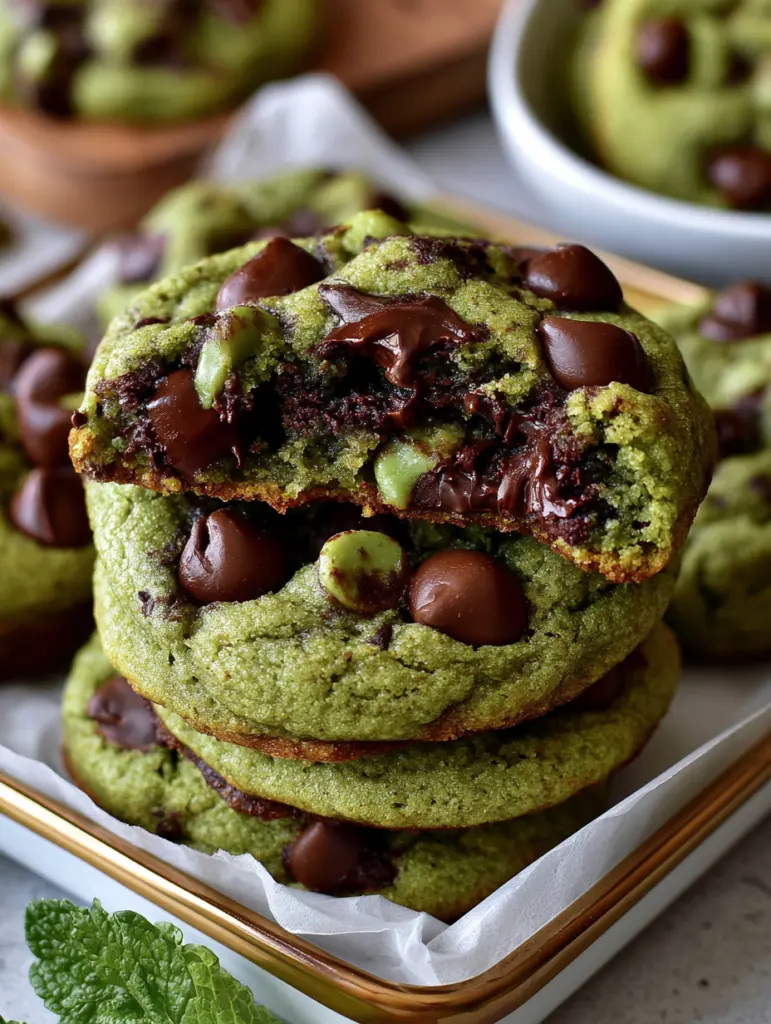 Easy Chocolate Chip Mint Cookies Recipe 6 Sourdough mint cookies