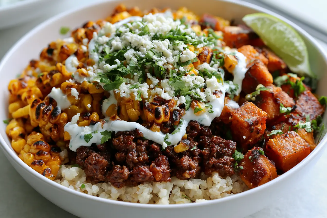 The Viral Street Corn Taco Bowl Recipe
