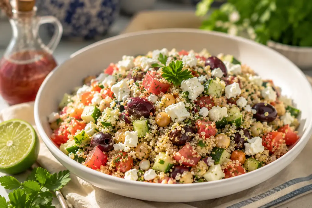Mediterranean Quinoa Salad