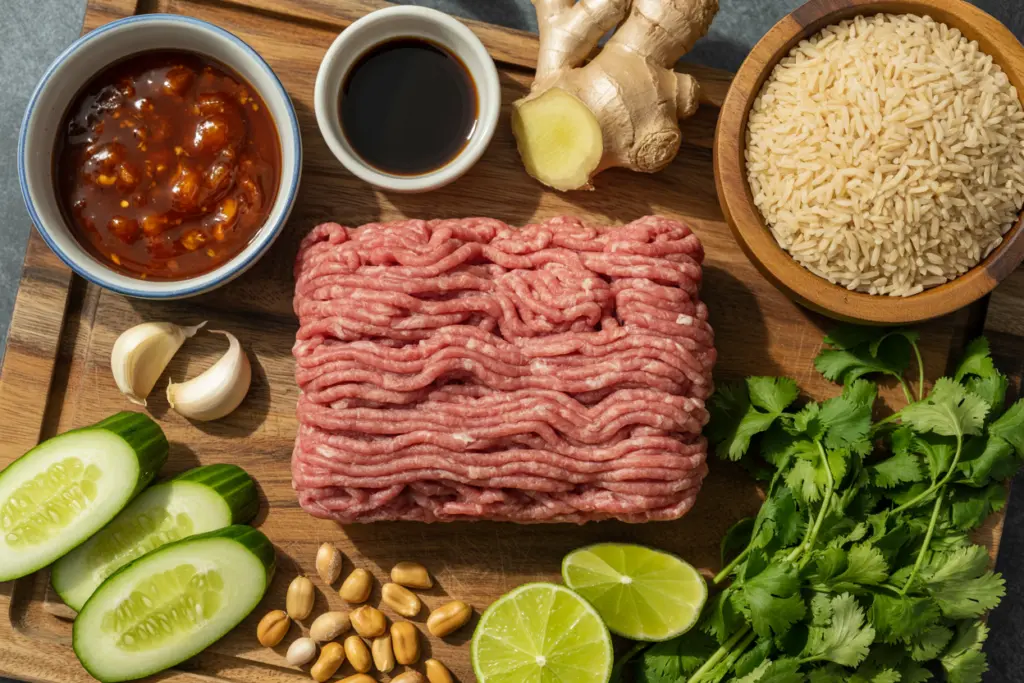Easy Sweet Chilli Beef Bowls Recipe 2 Ingredients for Sweet Chilli Beef Bowls recipe
