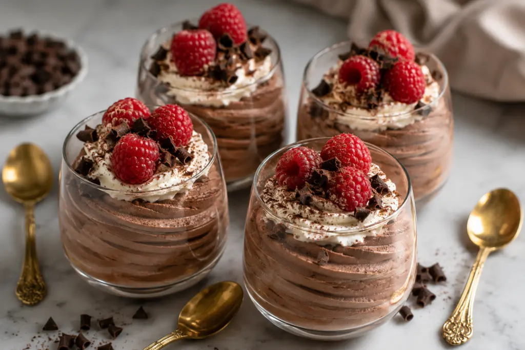 3 Ingredient Chocolate Mousse