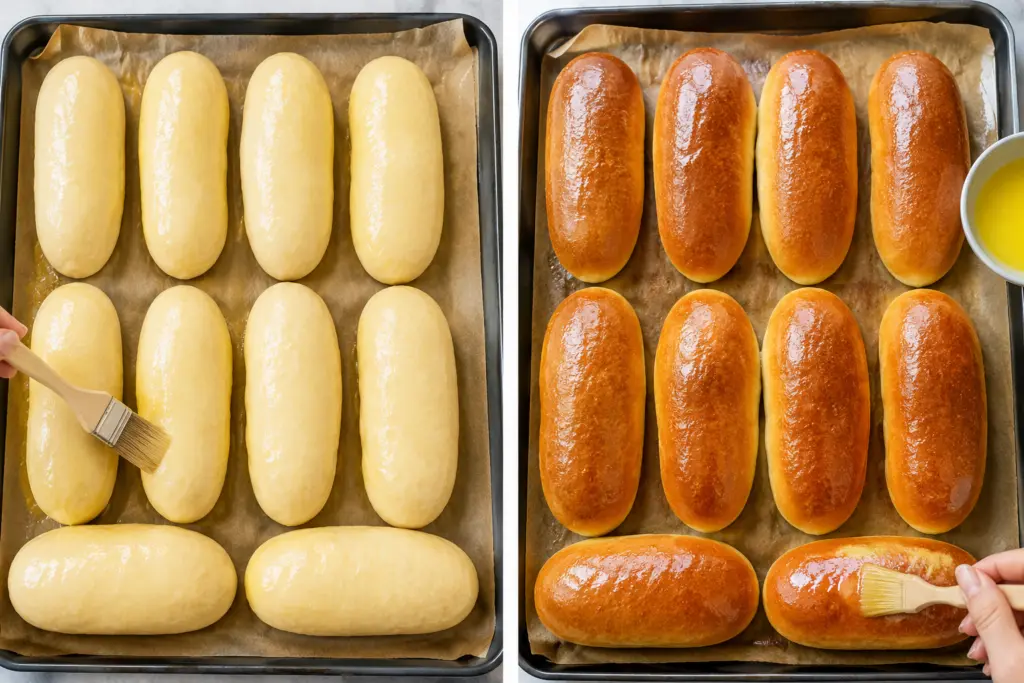 Sourdough Hot Dog Buns Recipe (Overnight Option) 8 Sourdough Hot Dog Buns Baking transformation
