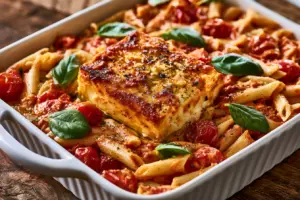 Easy Baked Feta Pasta