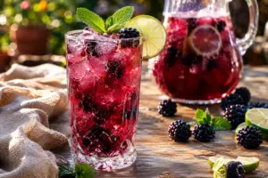 Easy Blackberry Limeade Recipe