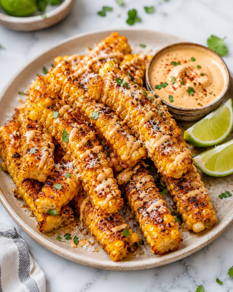 Air Fryer Corn Ribs Recipe 6 Air Fryer Corn Ribs