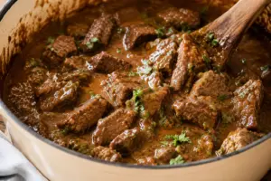 Best Beef Tips with Gravy Recipe