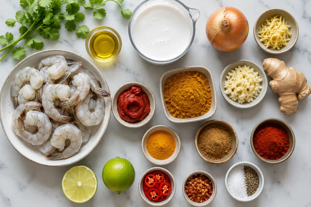 Easy Shrimp Curry Recipe 2 Ingredients for shrimp curry