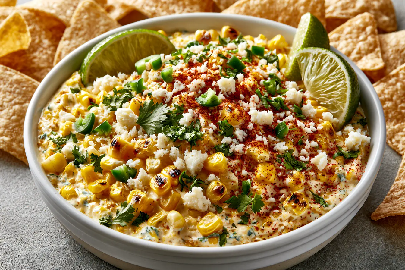 Loaded mexican street corn dip Recipe