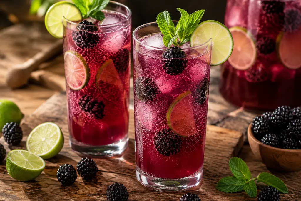 Easy Blackberry Limeade Recipe 4 Refreshing Blackberry Limeade
