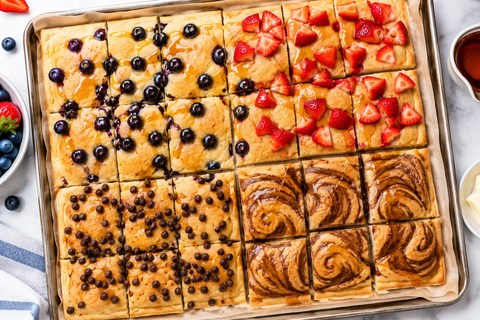 Sheet Pan Buttermilk Pancakes Recipe